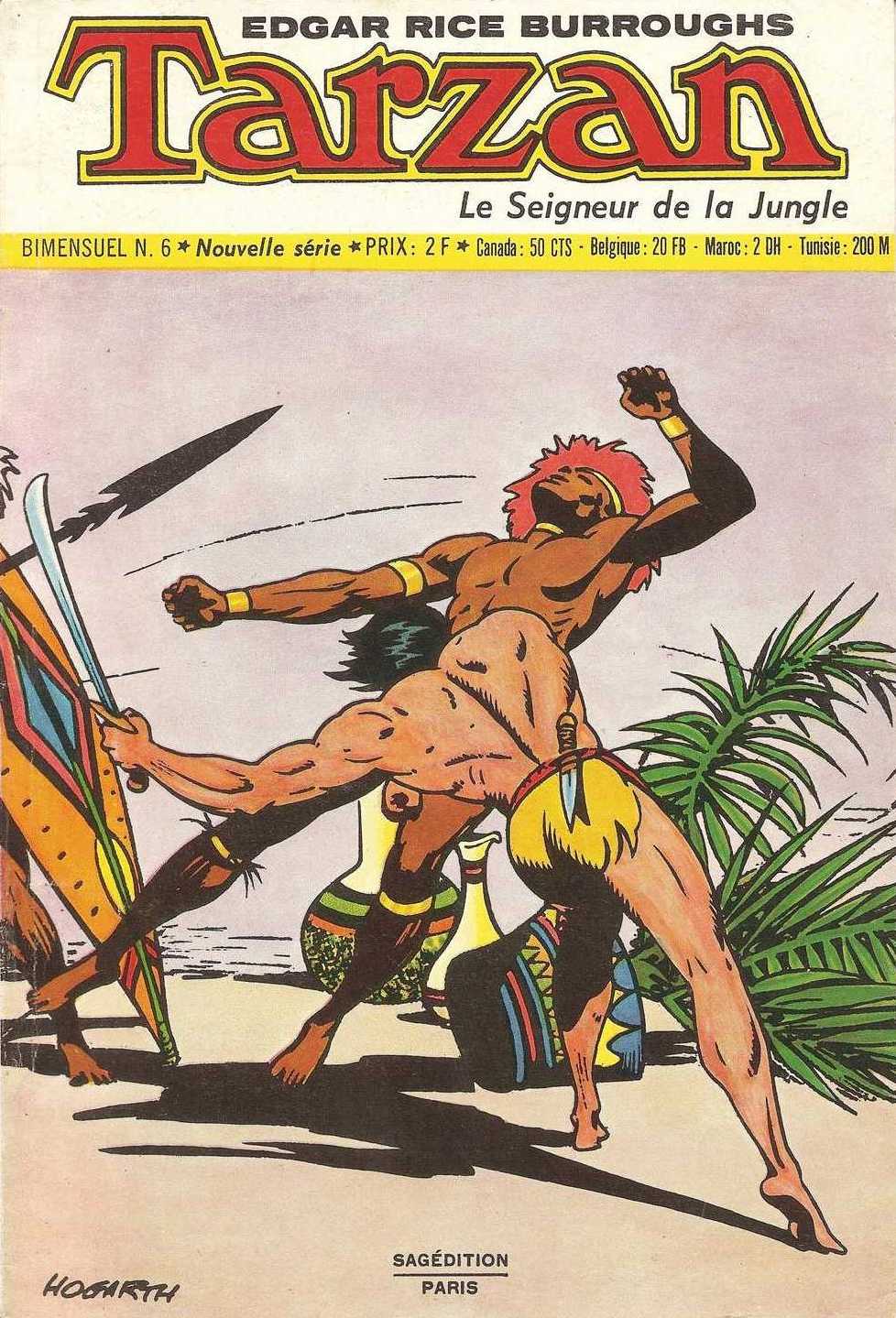 Scan de la Couverture Tarzan Nouvelle Srie n 6